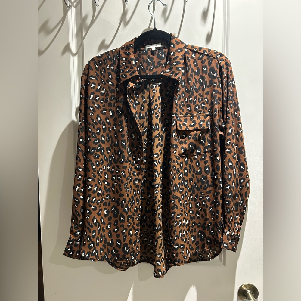 Leopard Blouse